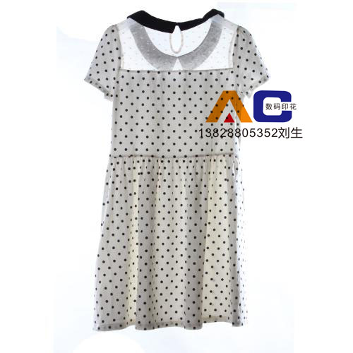 连衣裙印花