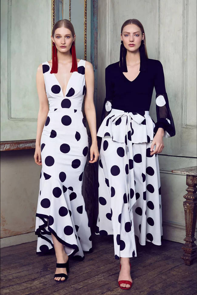 设计师面料印花－波点印花